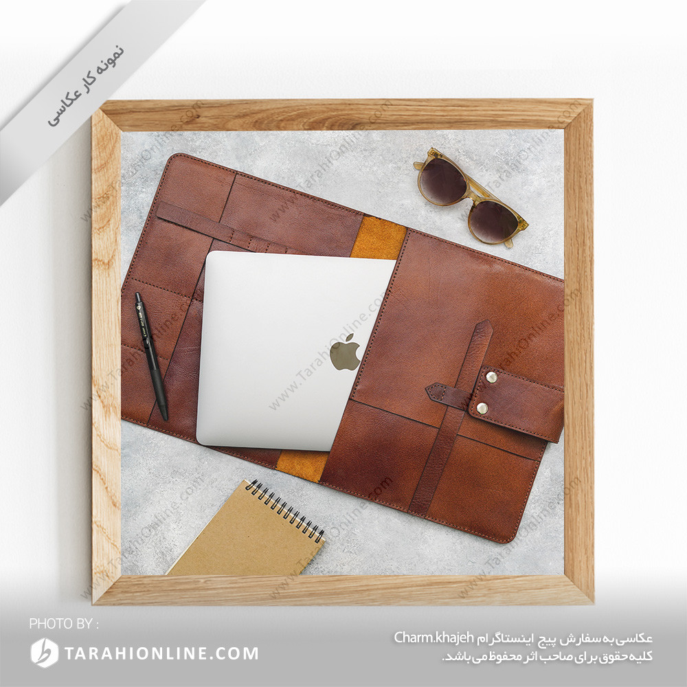 Photography of leather bag